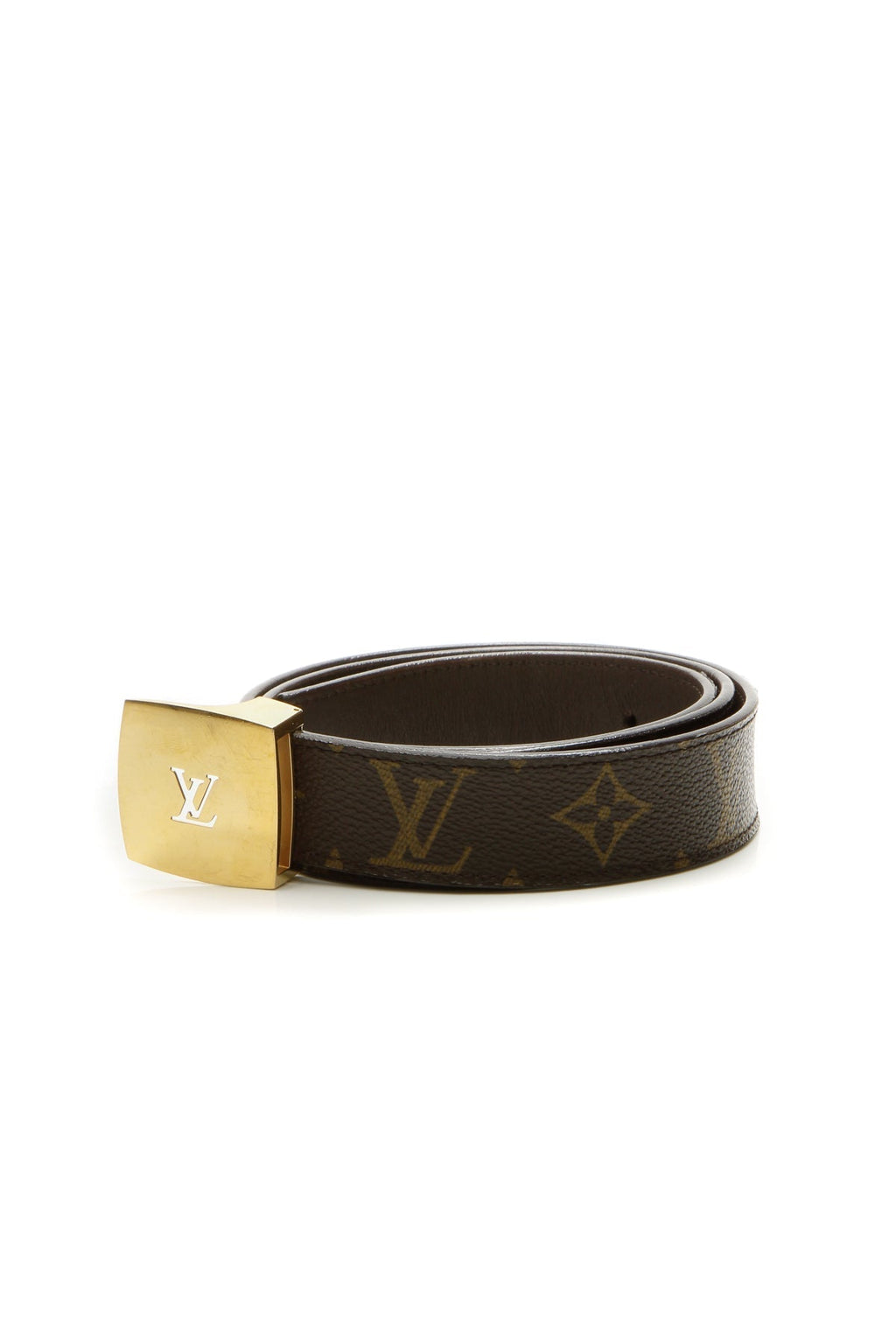LV Cut Reversible Belt - Monogram Size 34