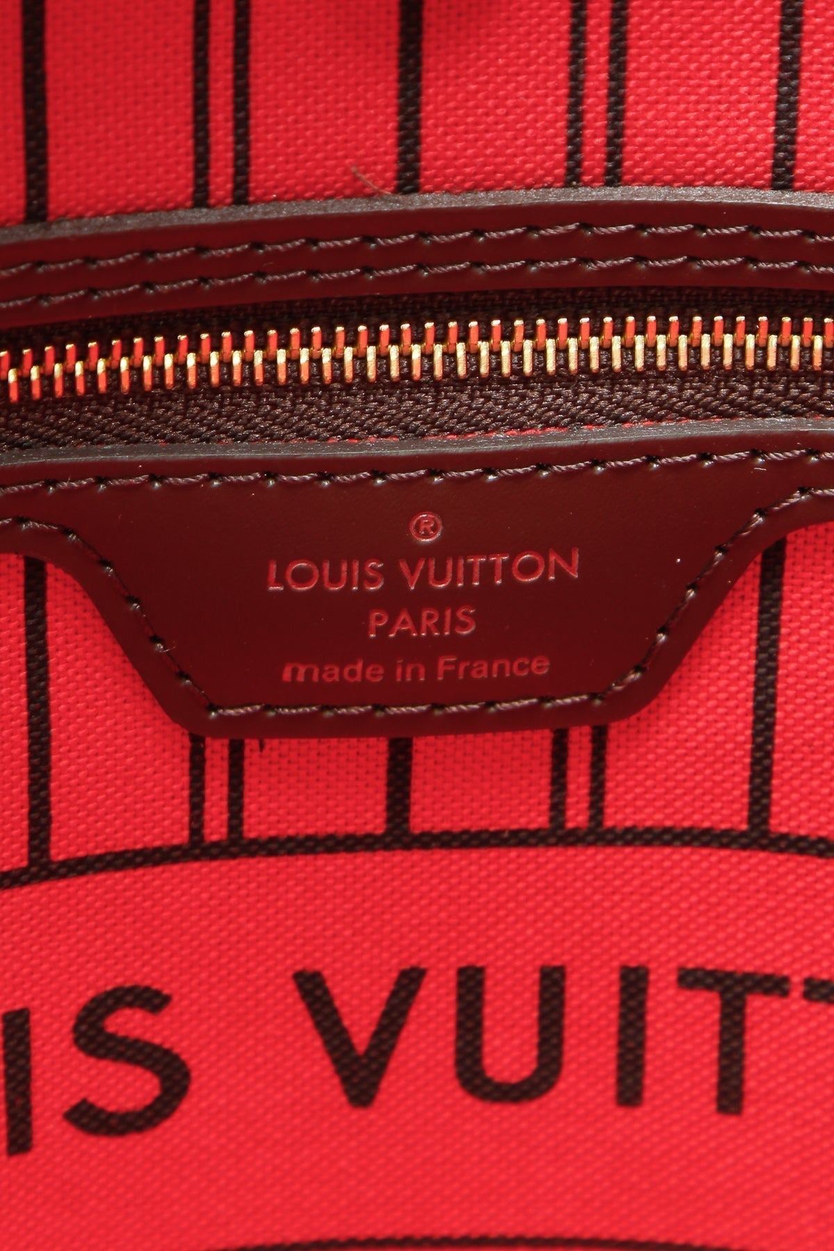 Neverfull MM Tote Bag - Damier Ebene