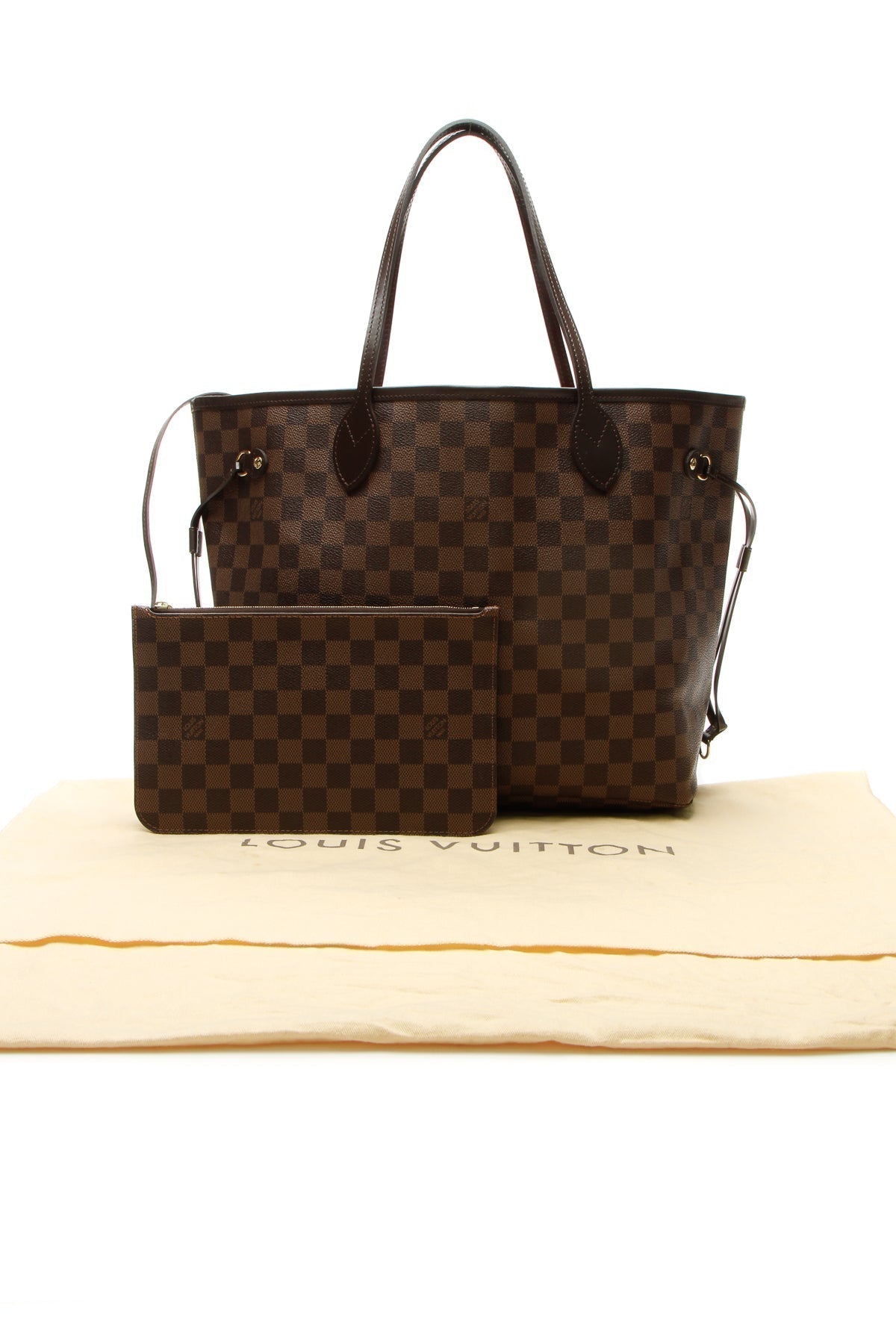 Neverfull MM Tote Bag - Damier Ebene