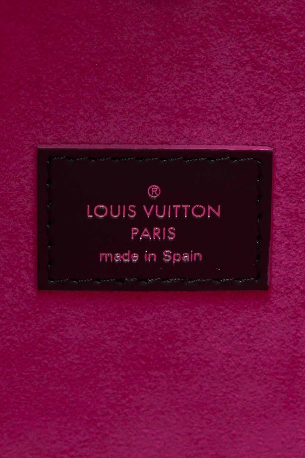 Epi Neverfull MM Bag - Noir/Hot Pink