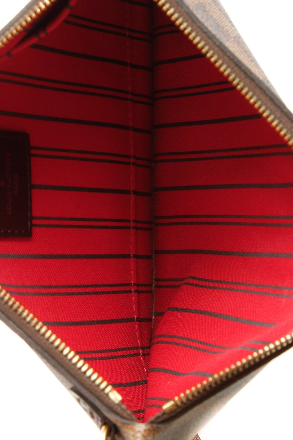 Neverfull Pouch Wristlet - Damier Ebene