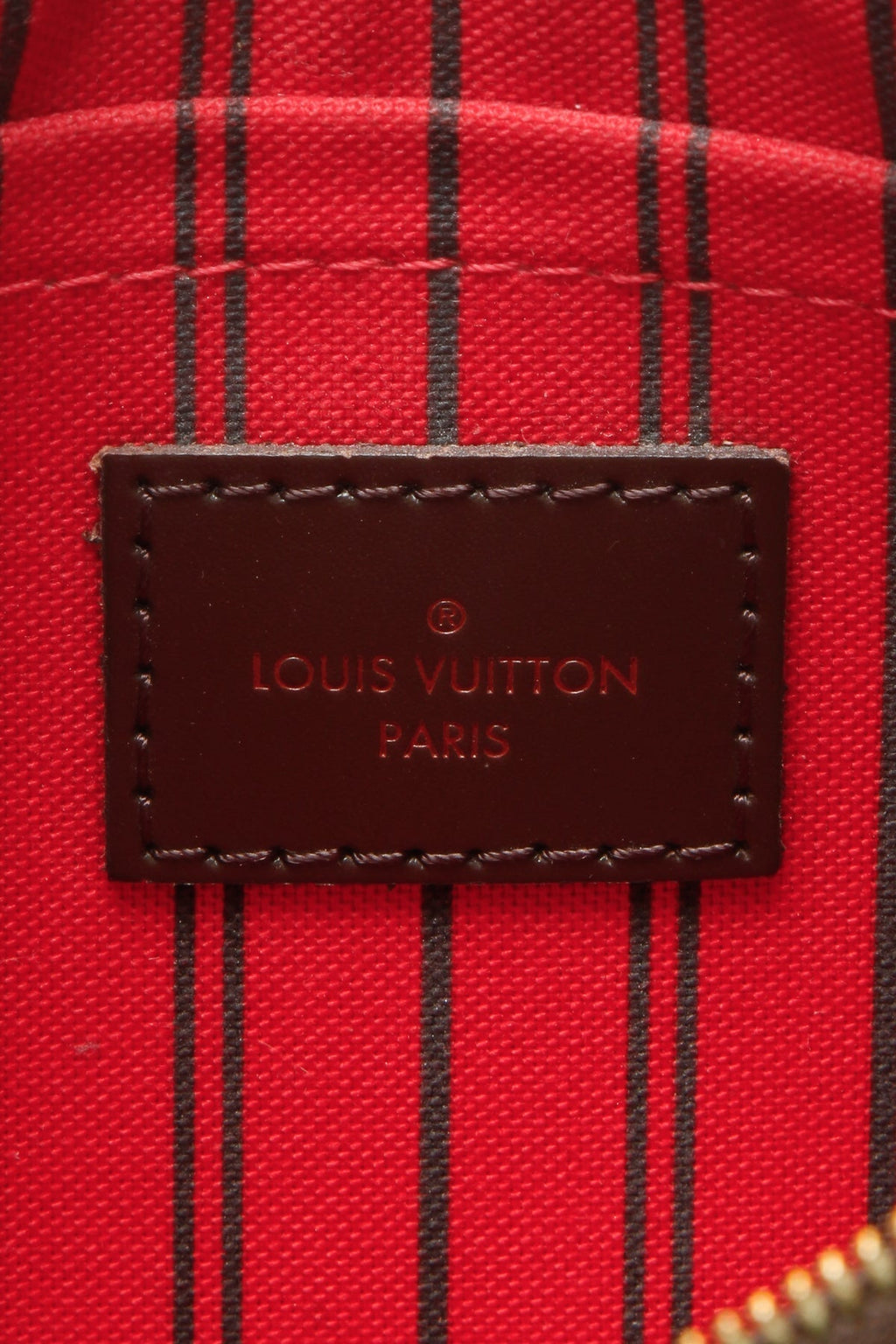 Neverfull Pouch Wristlet - Damier Ebene