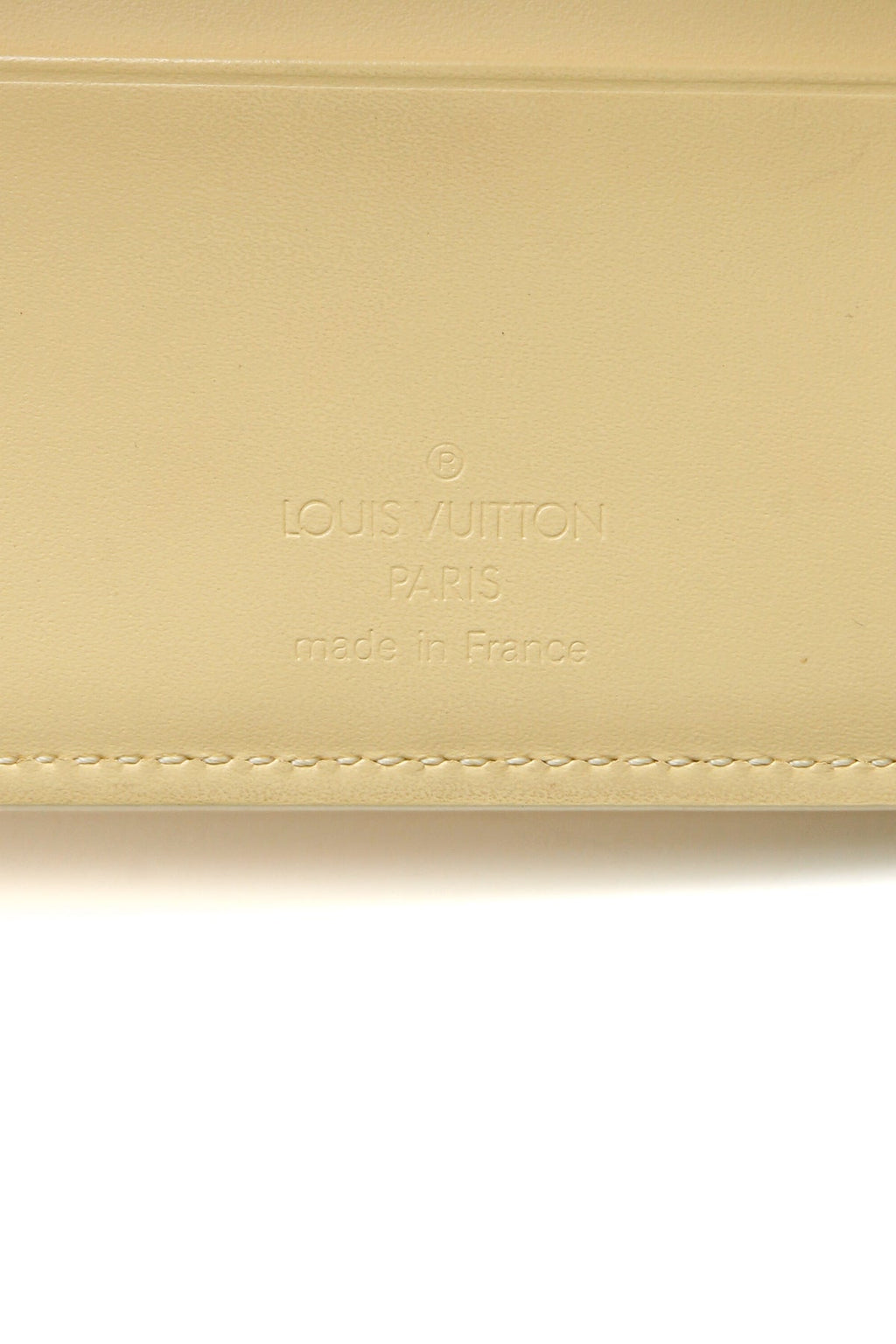Epi Porte Monnaie Elastique Wallet - Vanilla