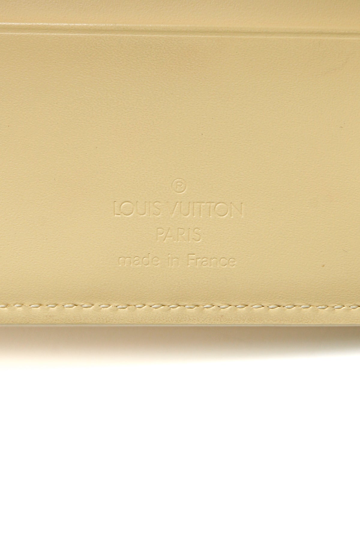 Epi Porte Monnaie Elastique Wallet - Vanilla
