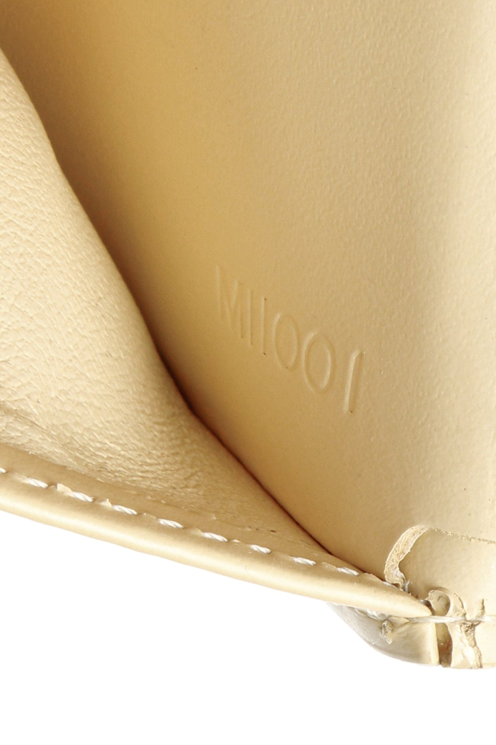 Epi Porte Monnaie Elastique Wallet - Vanilla