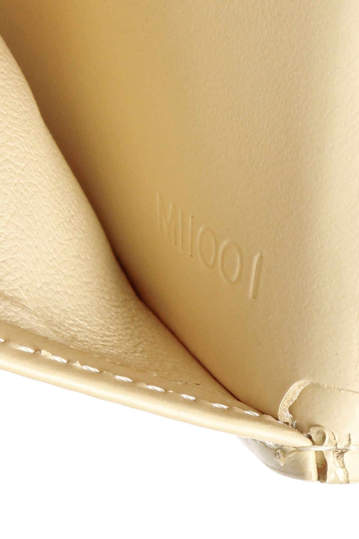 Epi Porte Monnaie Elastique Wallet - Vanilla