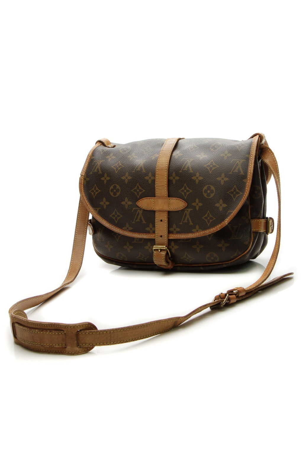 Vintage Saumur 30 Messenger Bag - Monogram