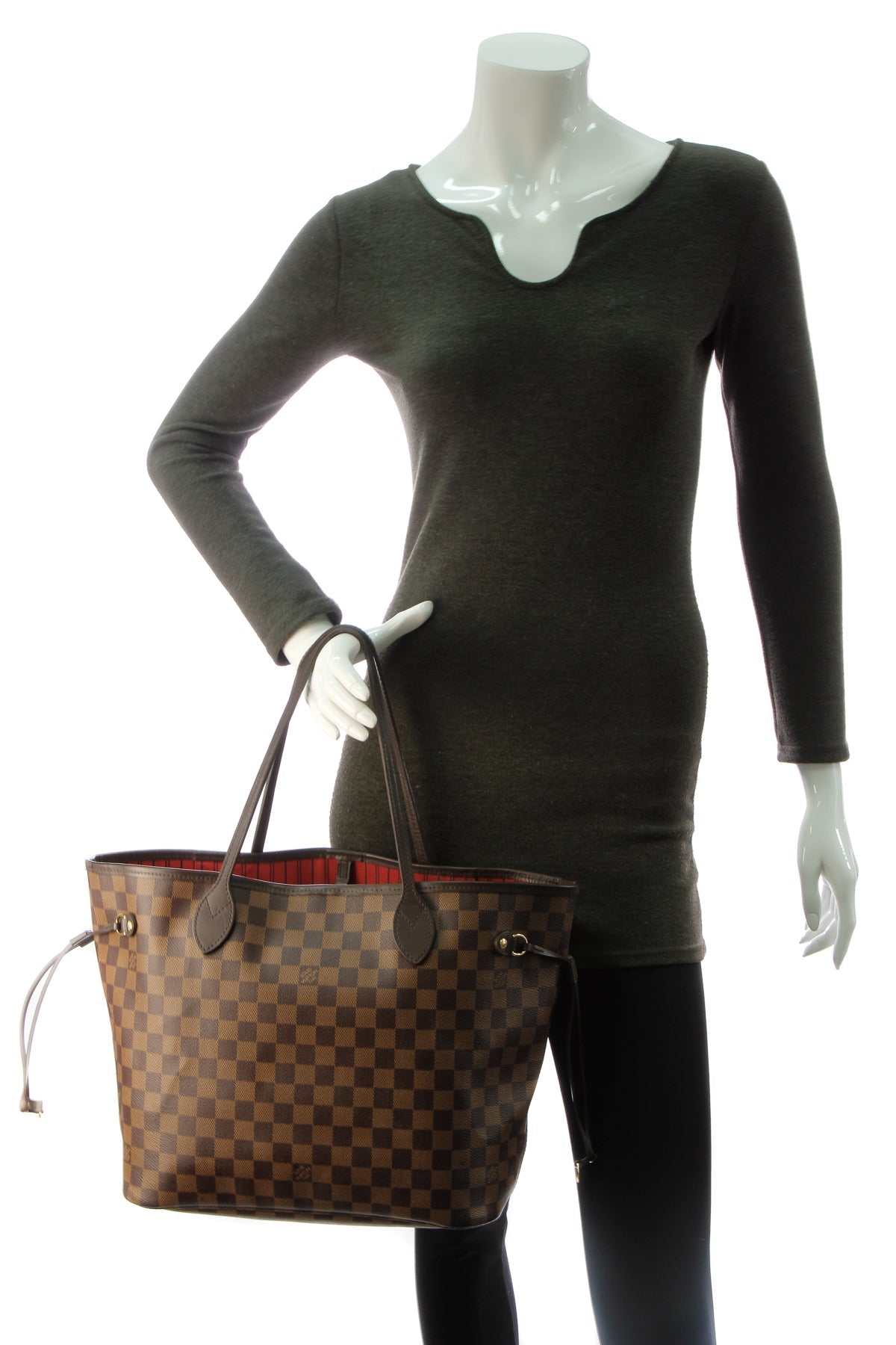 Neverfull MM Tote Bag - Damier Ebene