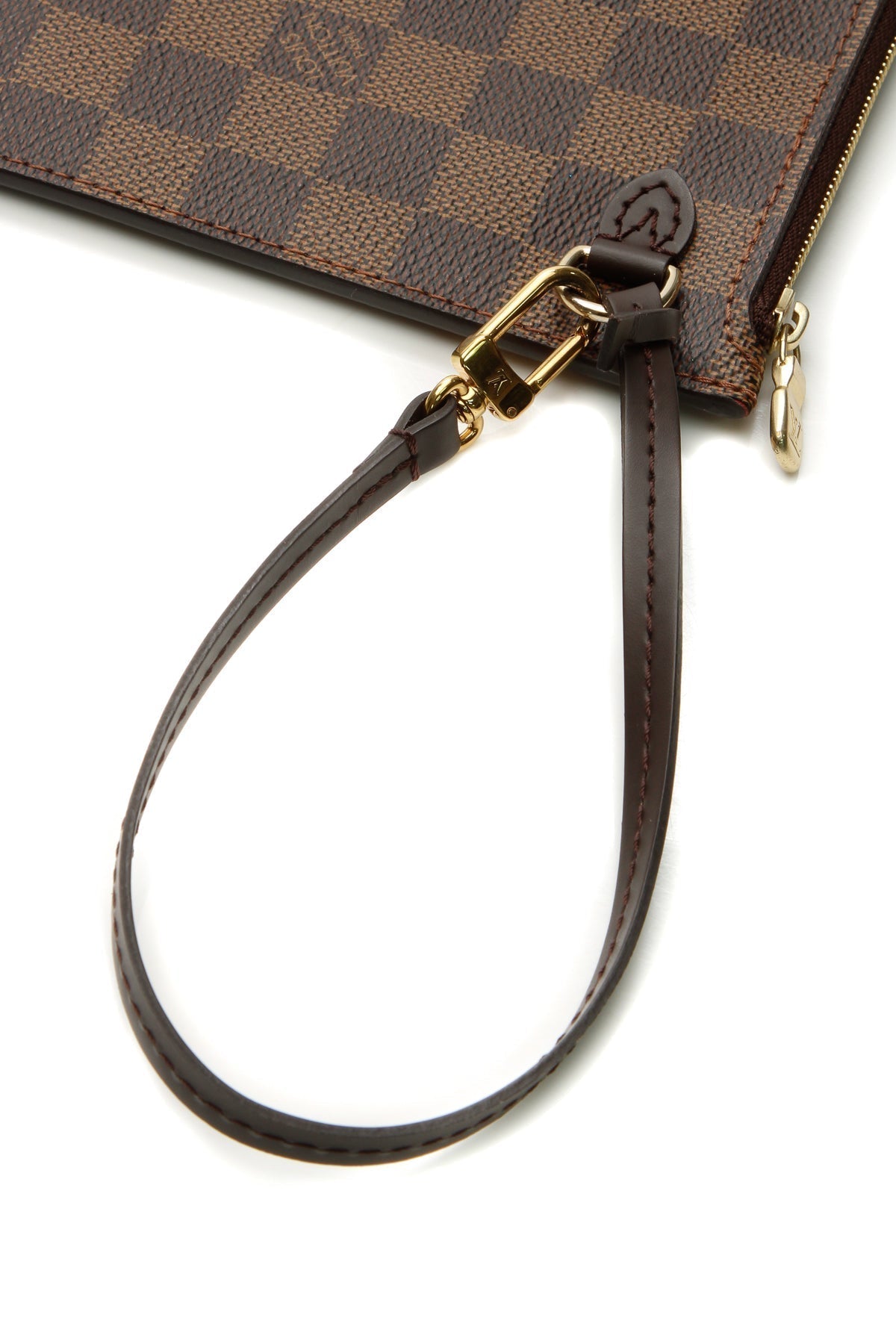 Neverfull Pouch Wristlet - Damier Ebene