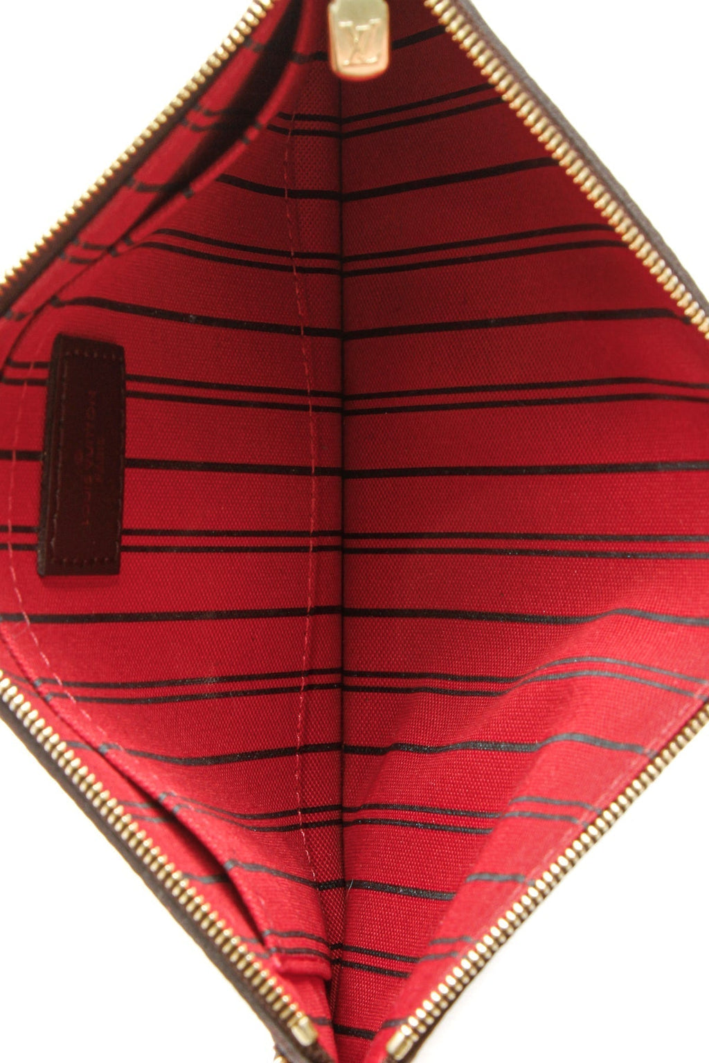 Neverfull Pouch Wristlet - Damier Ebene