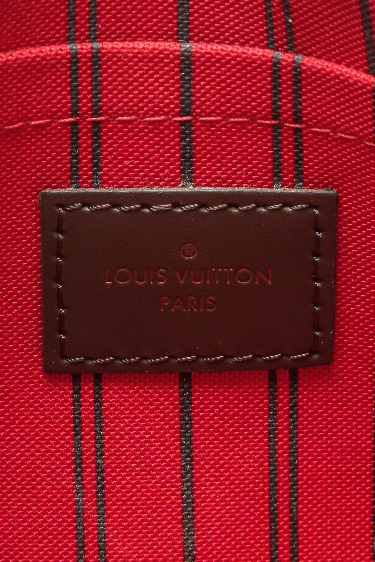 Neverfull Pouch Wristlet - Damier Ebene