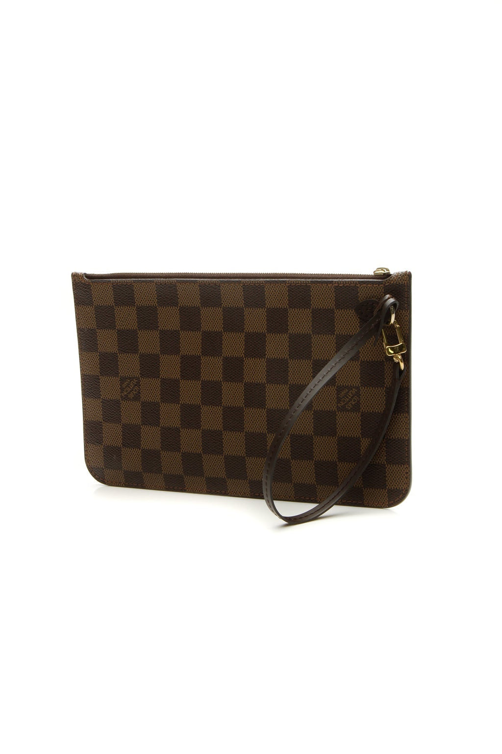 Neverfull Pouch Wristlet - Damier Ebene