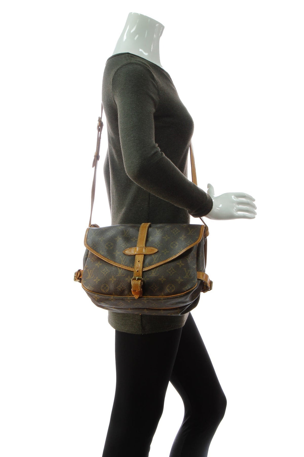 Vintage Saumur 30 Bag - Monogram