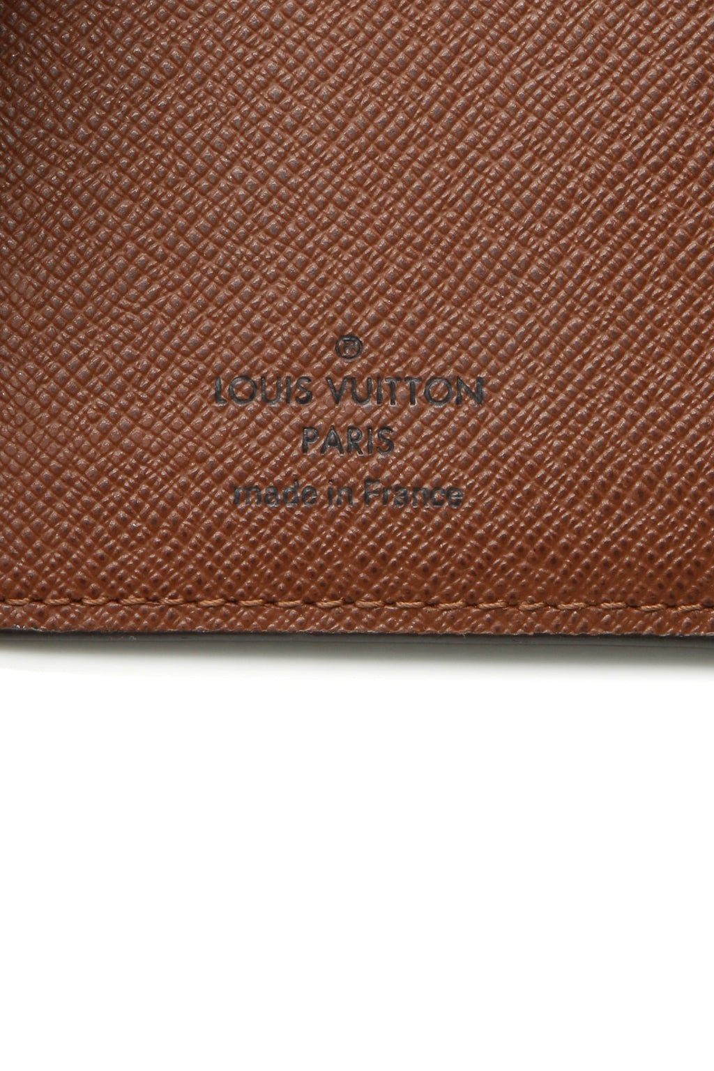 Vertical Card Case - Monogram