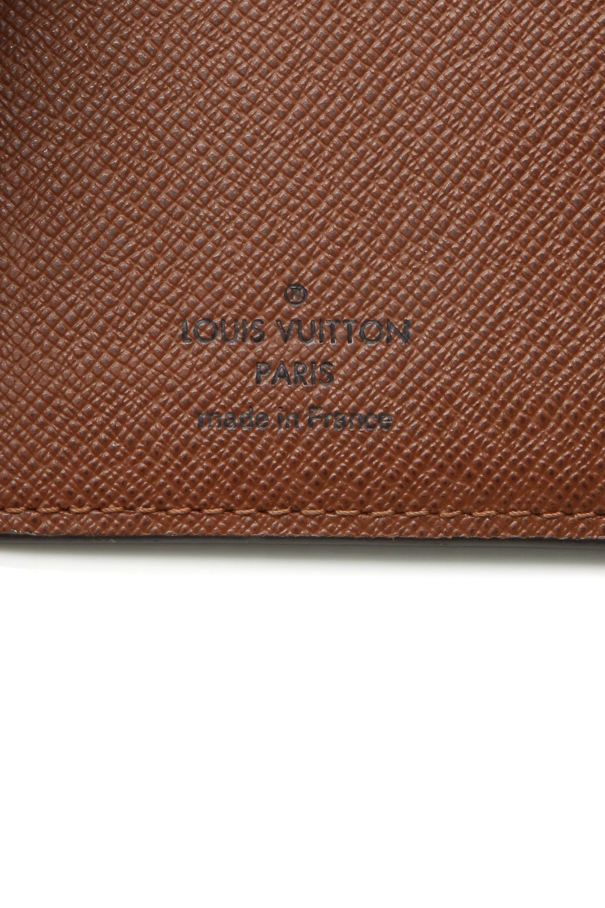 Vertical Card Case - Monogram