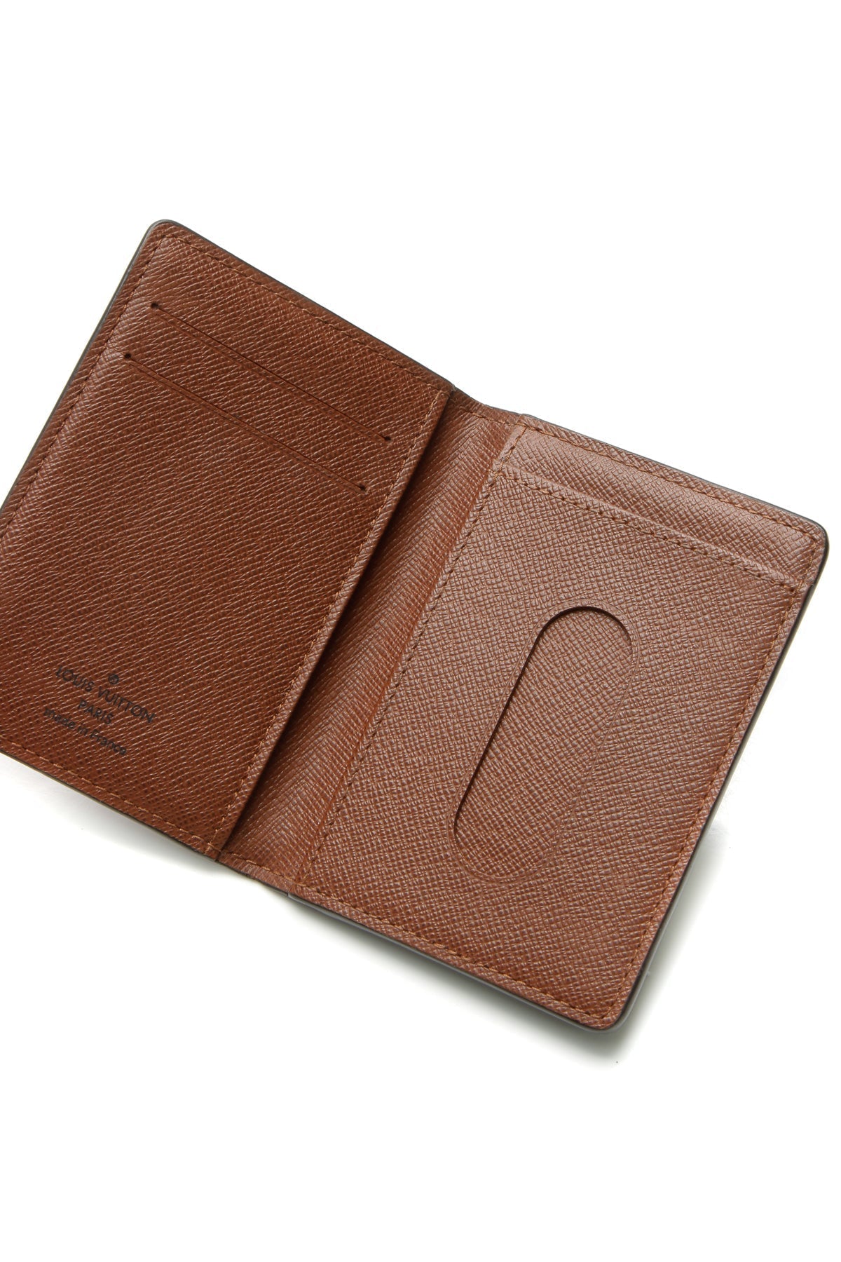 Vertical Card Case - Monogram