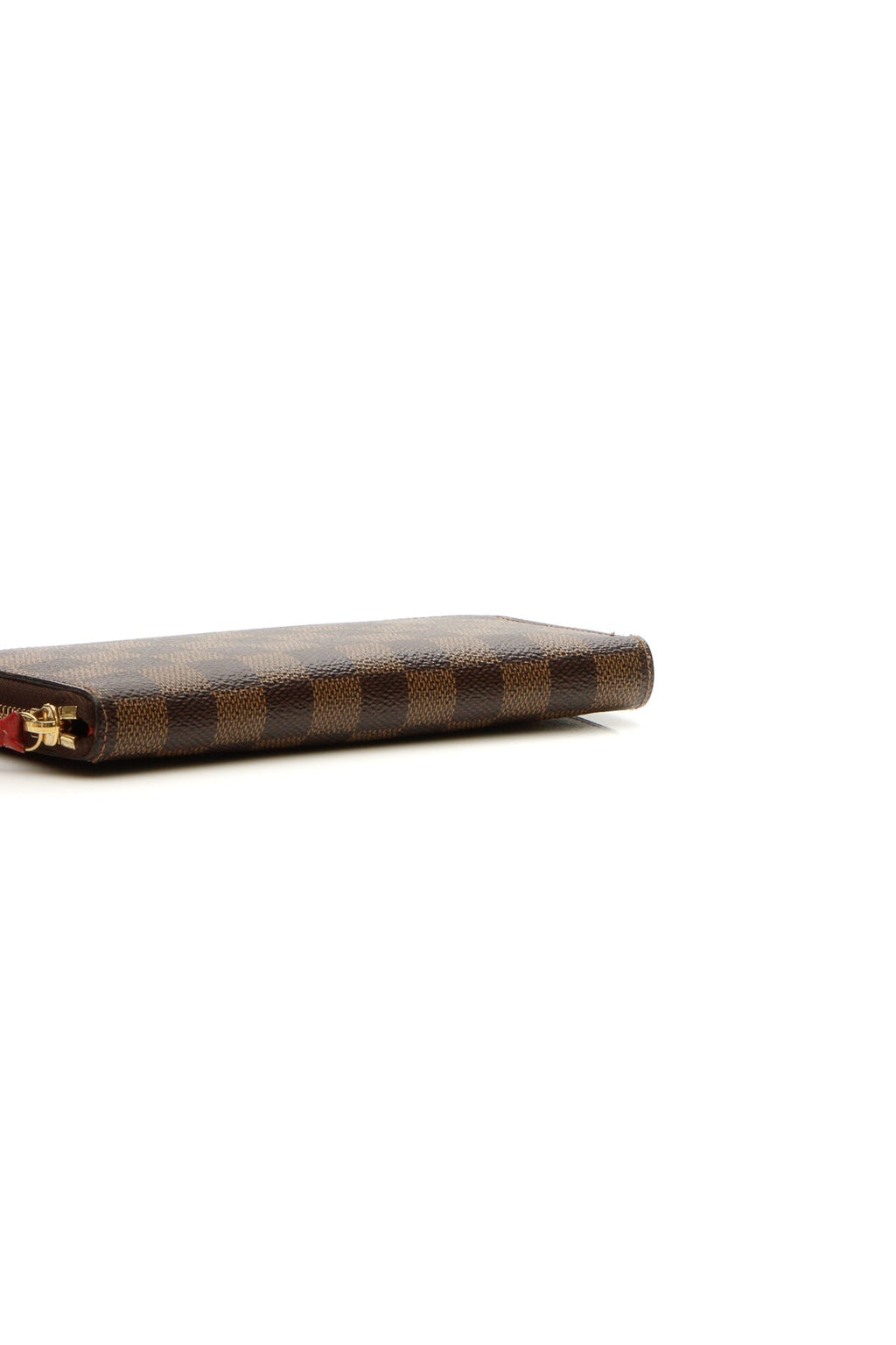 Clemence Wallet - Damier Ebene/Cerise