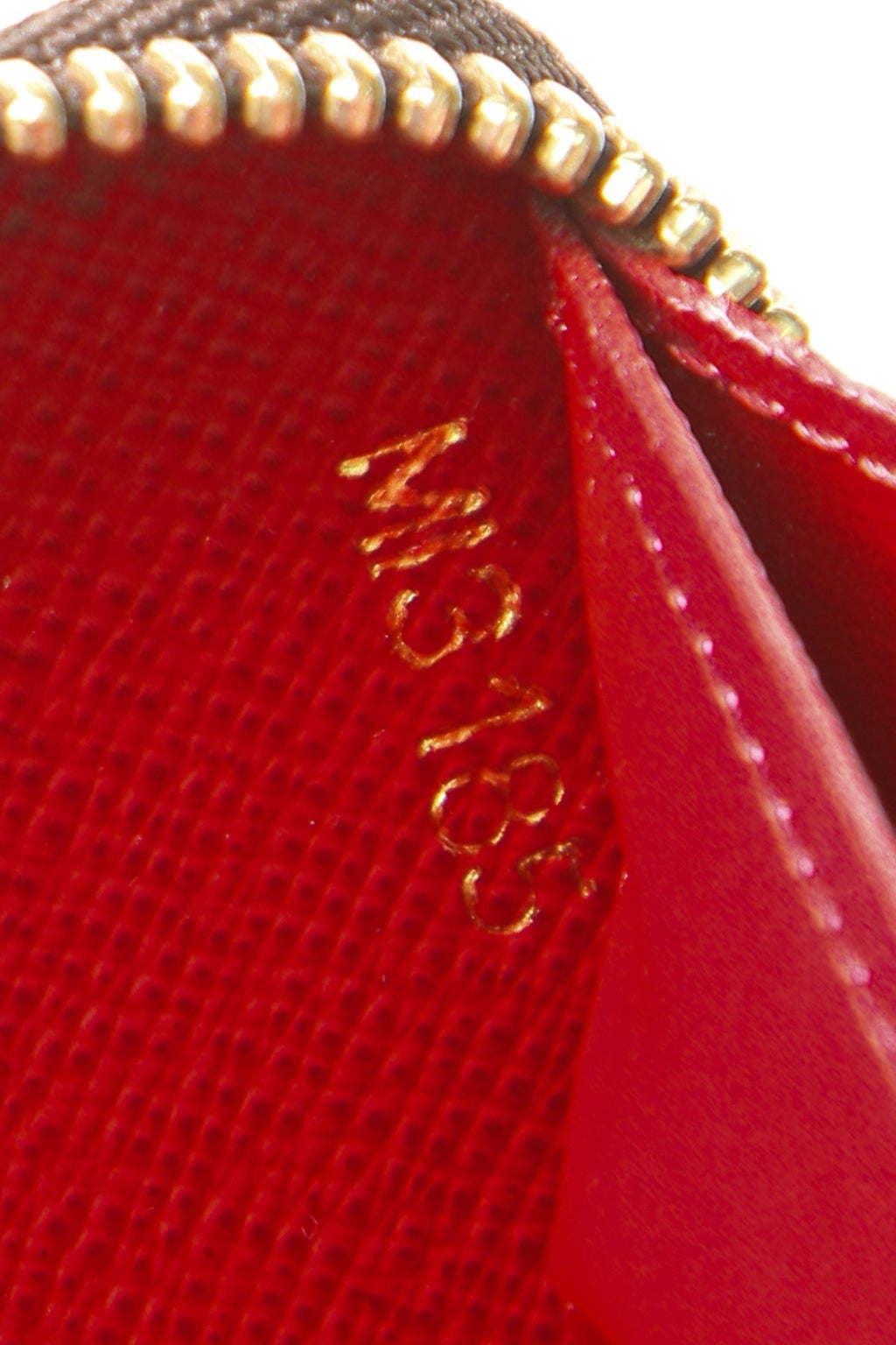 Clemence Wallet - Damier Ebene/Cerise