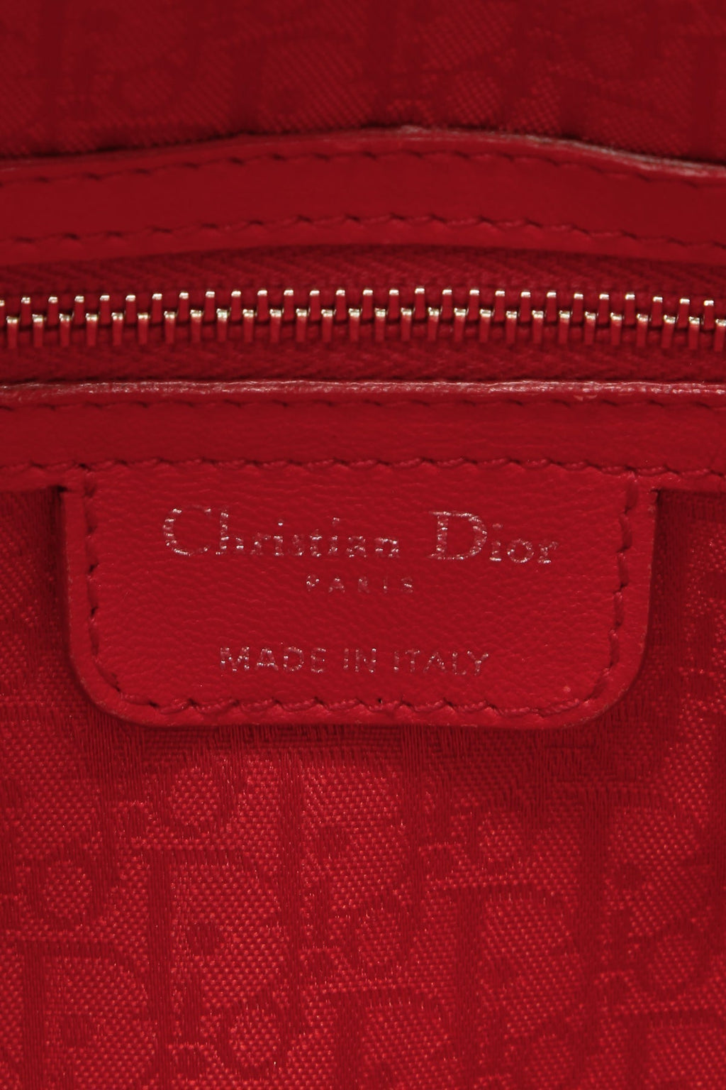Cannage XL Lady Dior Bag - Red