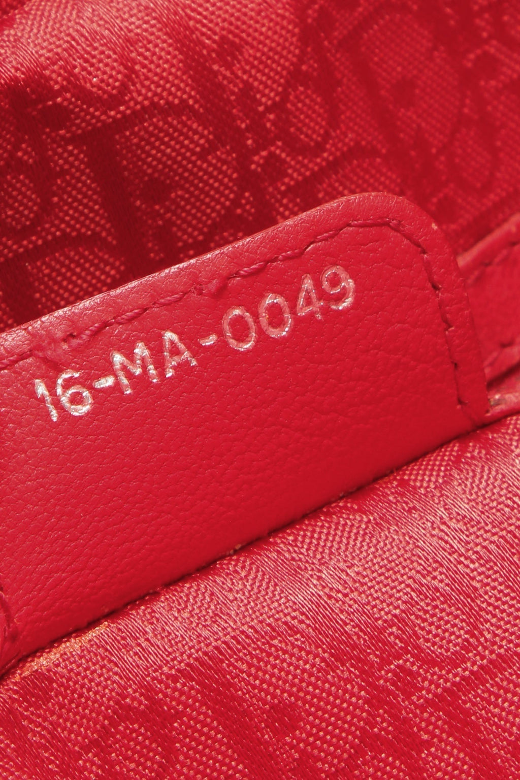 Cannage XL Lady Dior Bag - Red