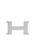 Constance 38mm Belt Buckle - Silver