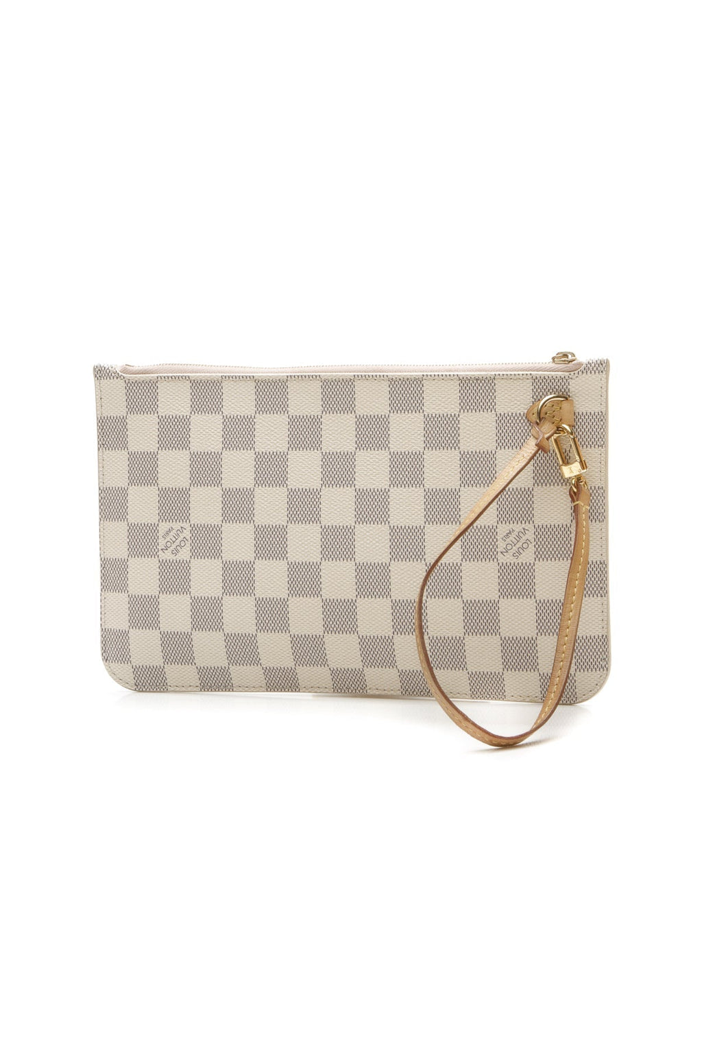 Neverfull Pouch Wristlet - Damier Azur