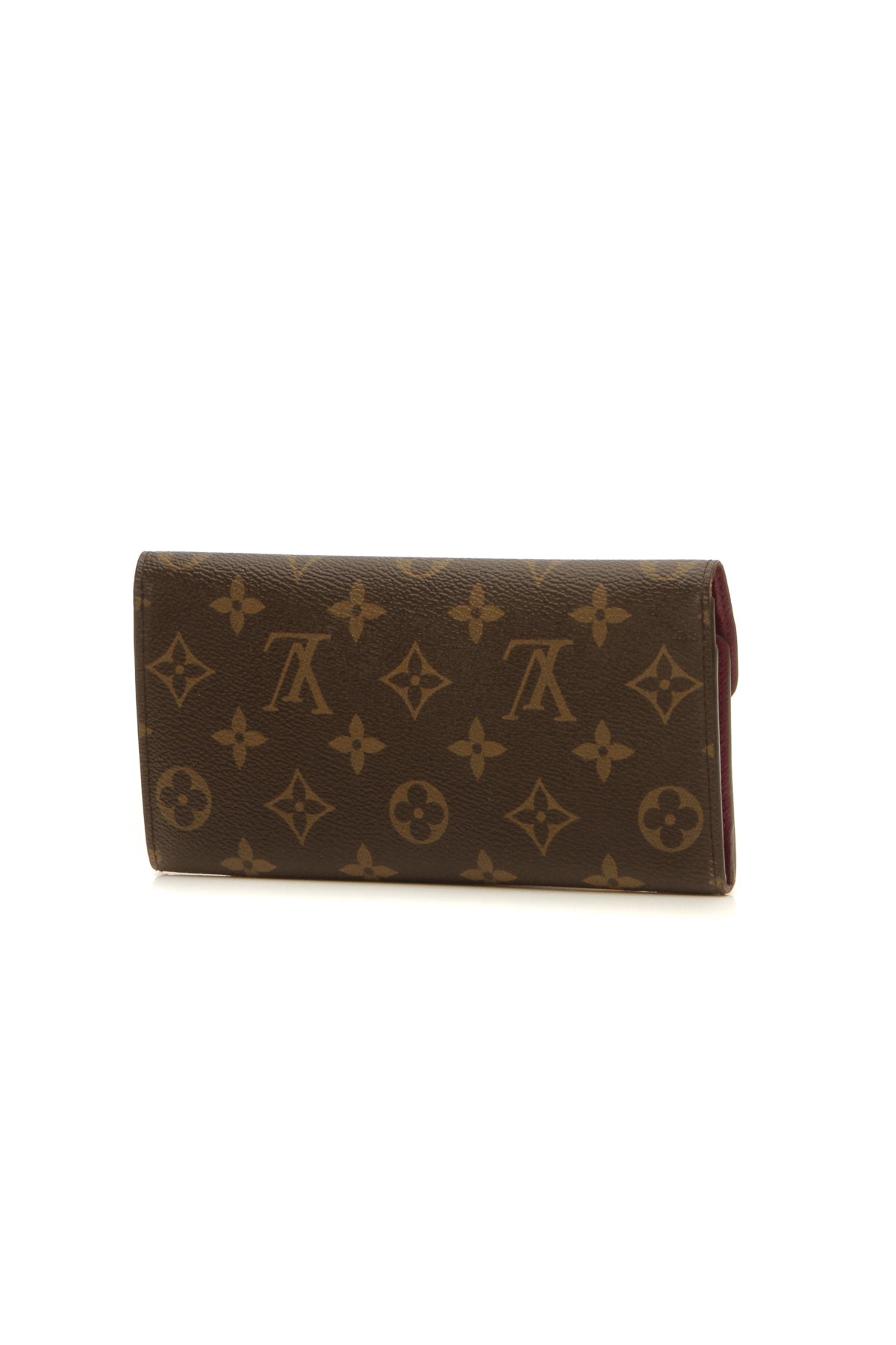 Josephine Wallet - Monogram/Fuchsia