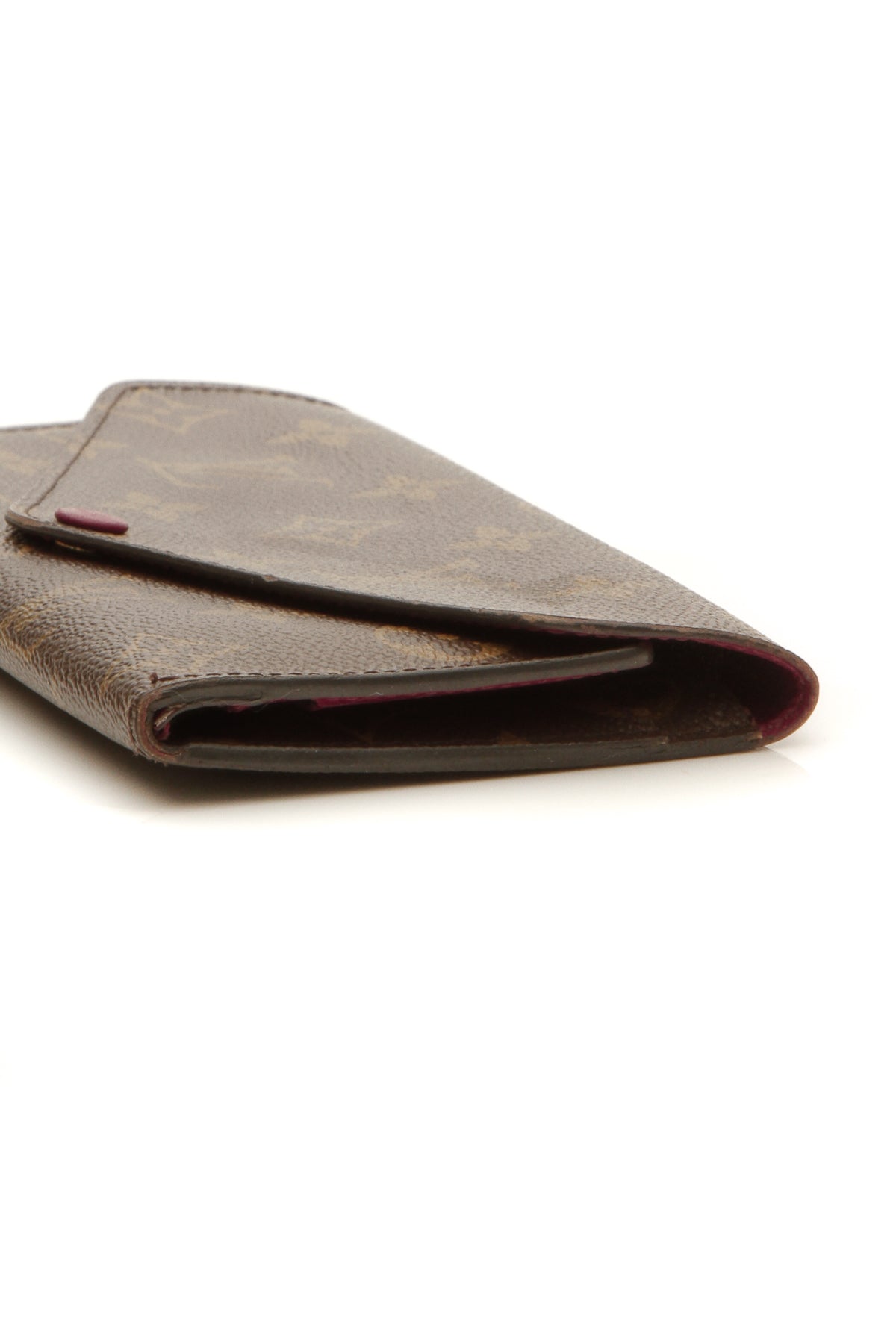 Josephine Wallet - Monogram/Fuchsia