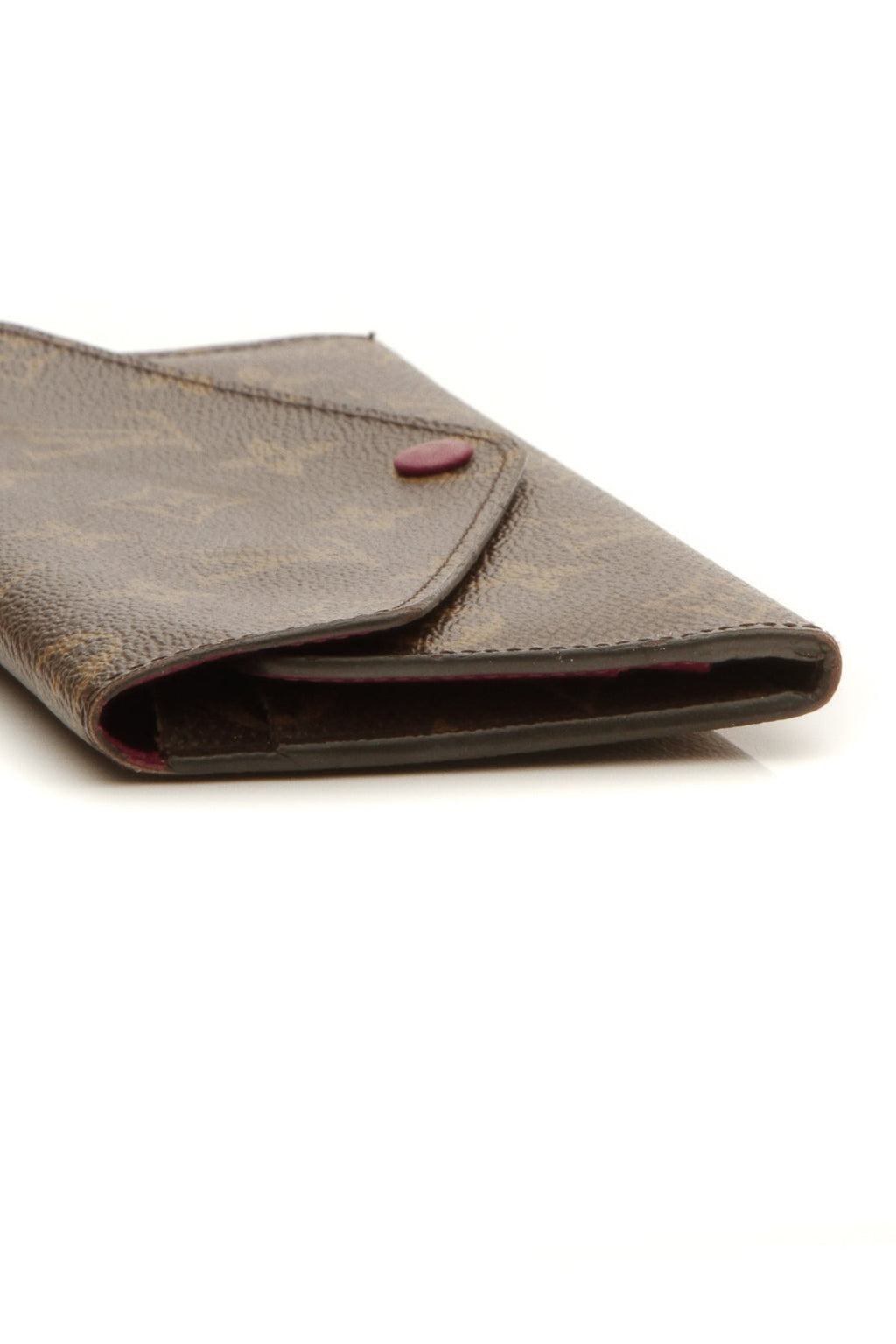 Josephine Wallet - Monogram/Fuchsia