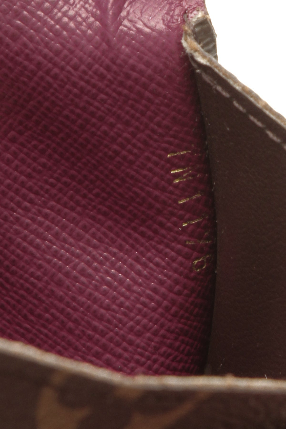 Josephine Wallet - Monogram/Fuchsia