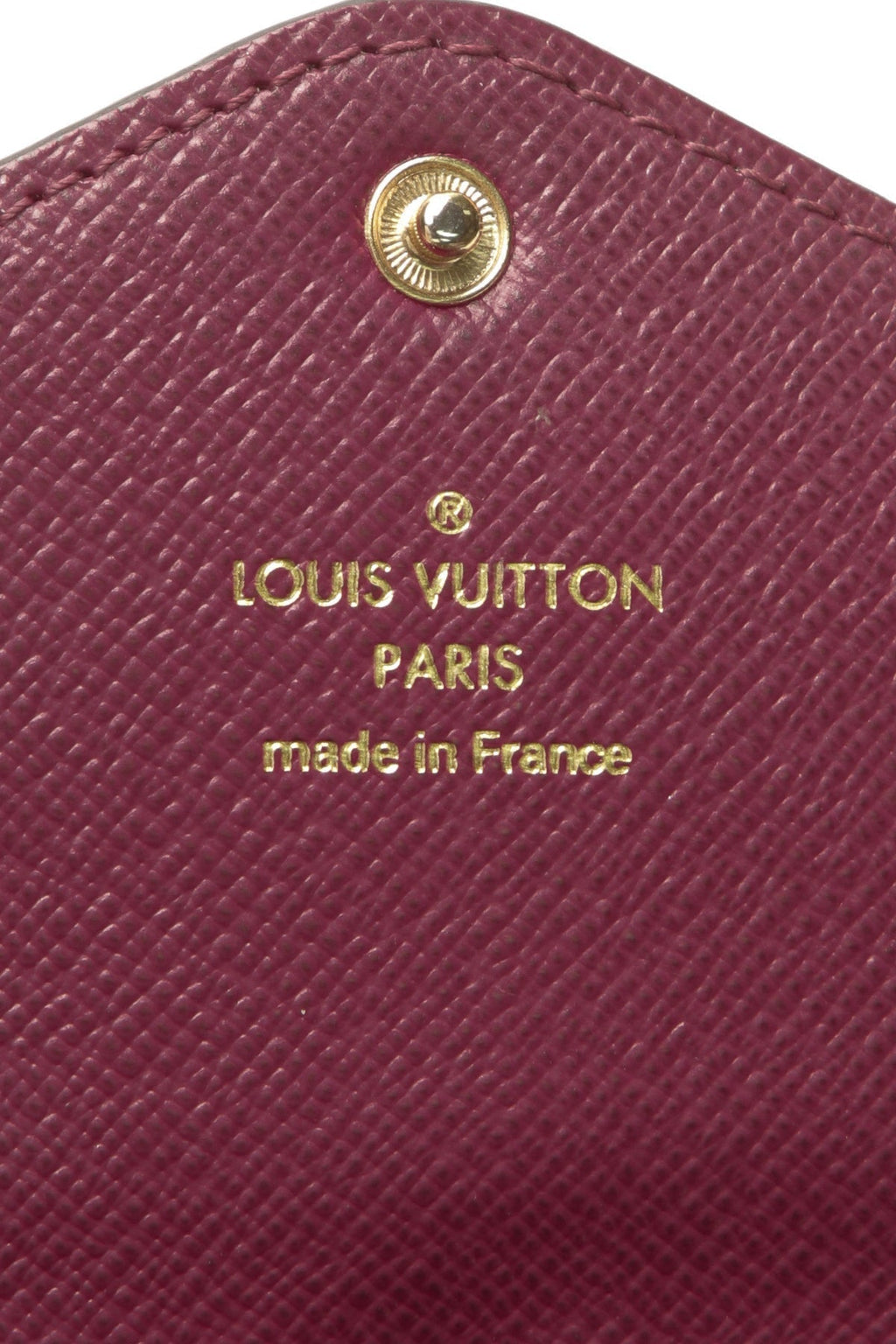 Josephine Wallet - Monogram/Fuchsia