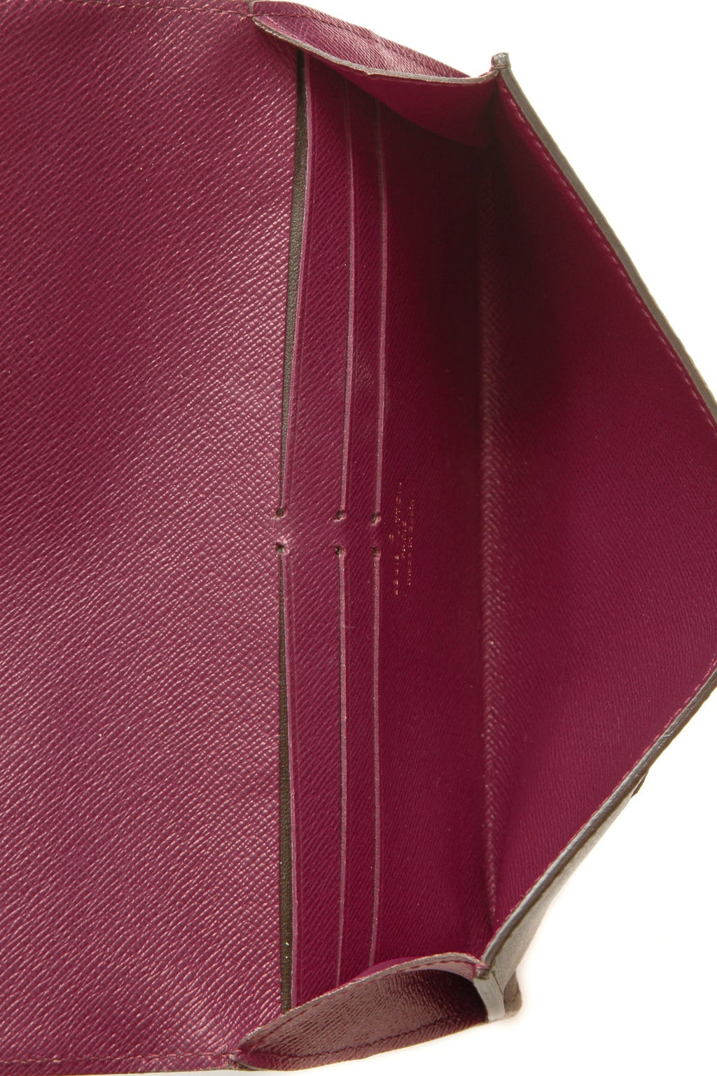 Jeanne Wallet - Monogram/Fuchsia