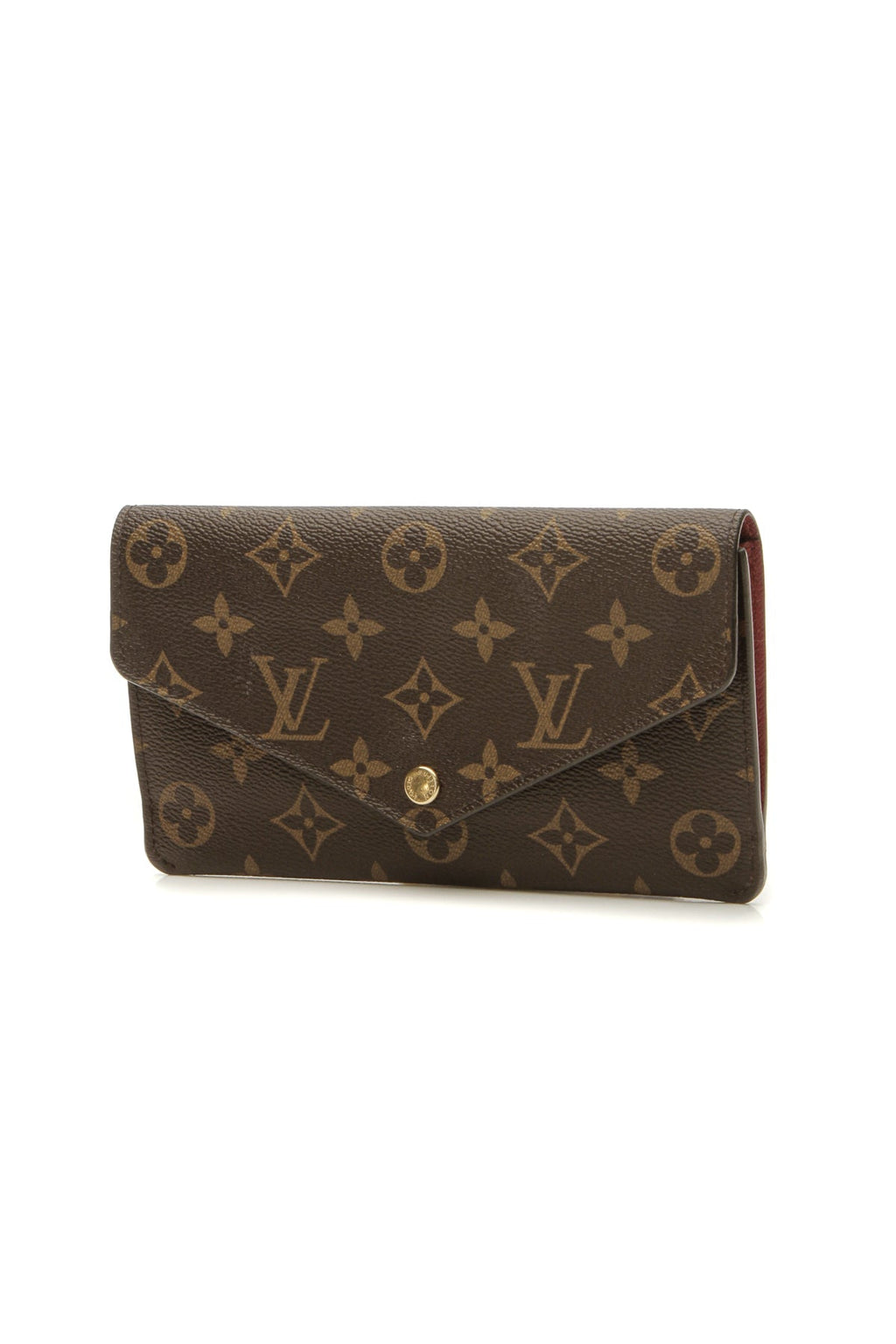 Jeanne Wallet - Monogram/Fuchsia