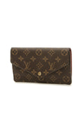 Jeanne Wallet - Monogram/Fuchsia
