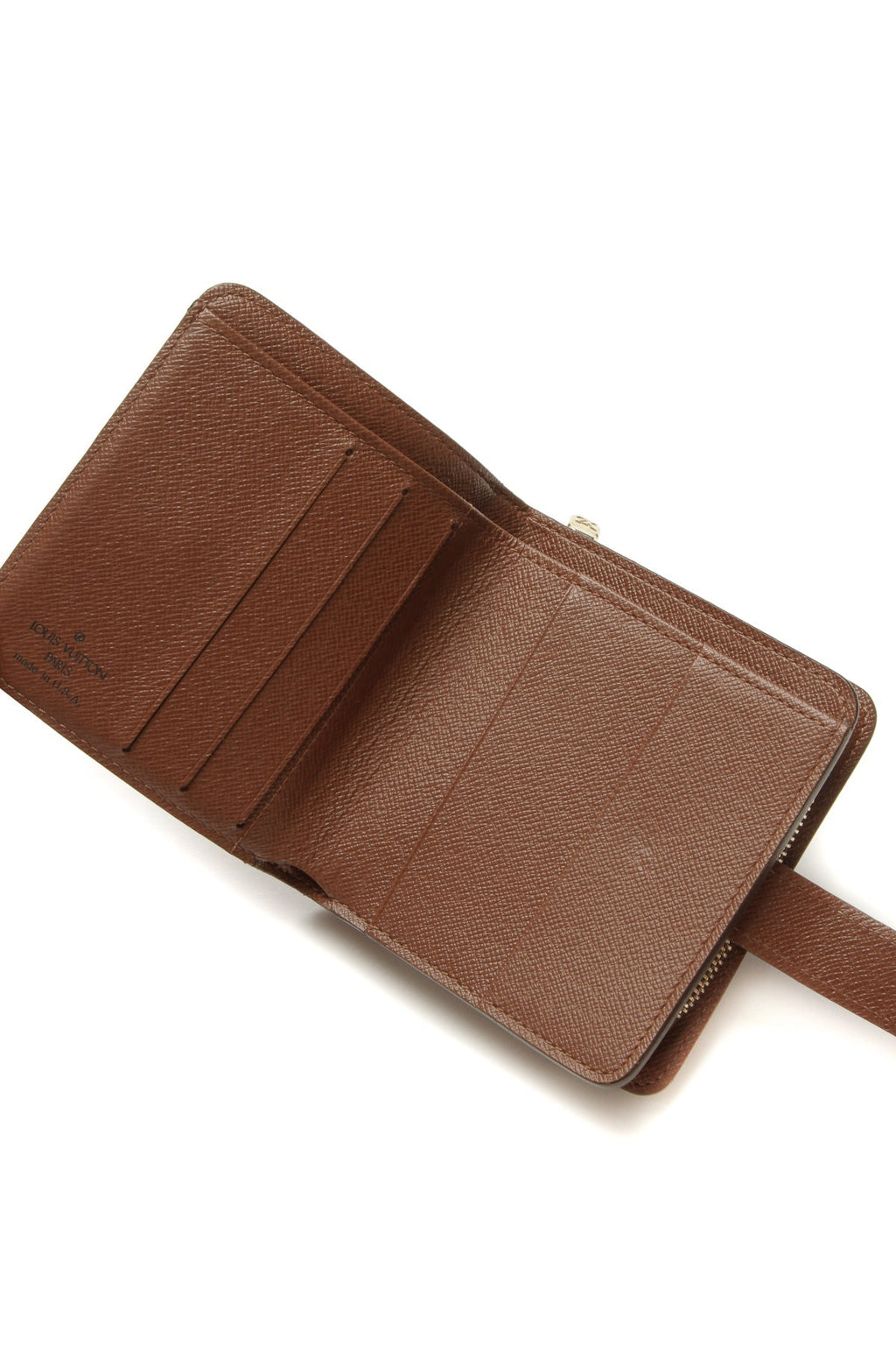 Compact Zip Wallet - Monogram