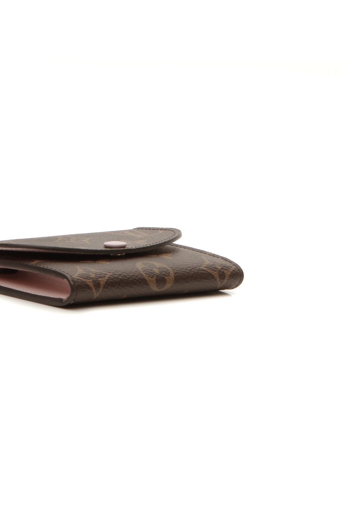 Rosalie Coin Purse - Monogram/Rose Ballerine
