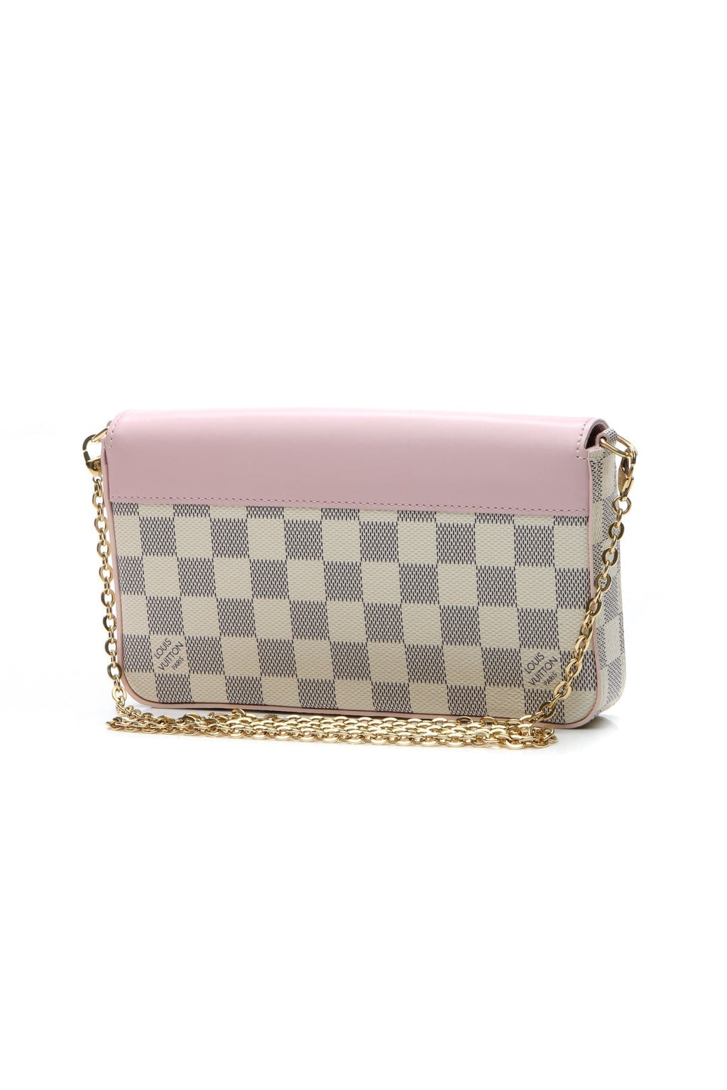 Felicie Pochette Bag - Eau de Rose/Damier Azur
