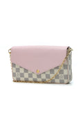 Felicie Pochette Bag - Eau de Rose/Damier Azur