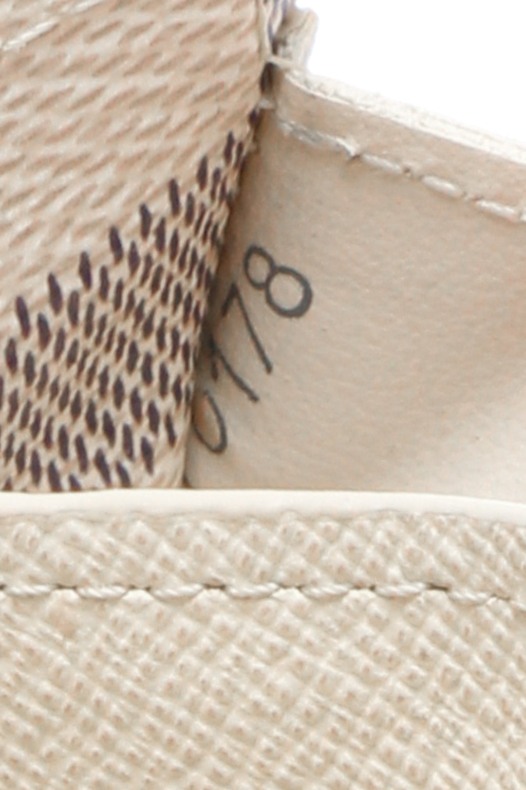Sarah Wallet - Damier Azur