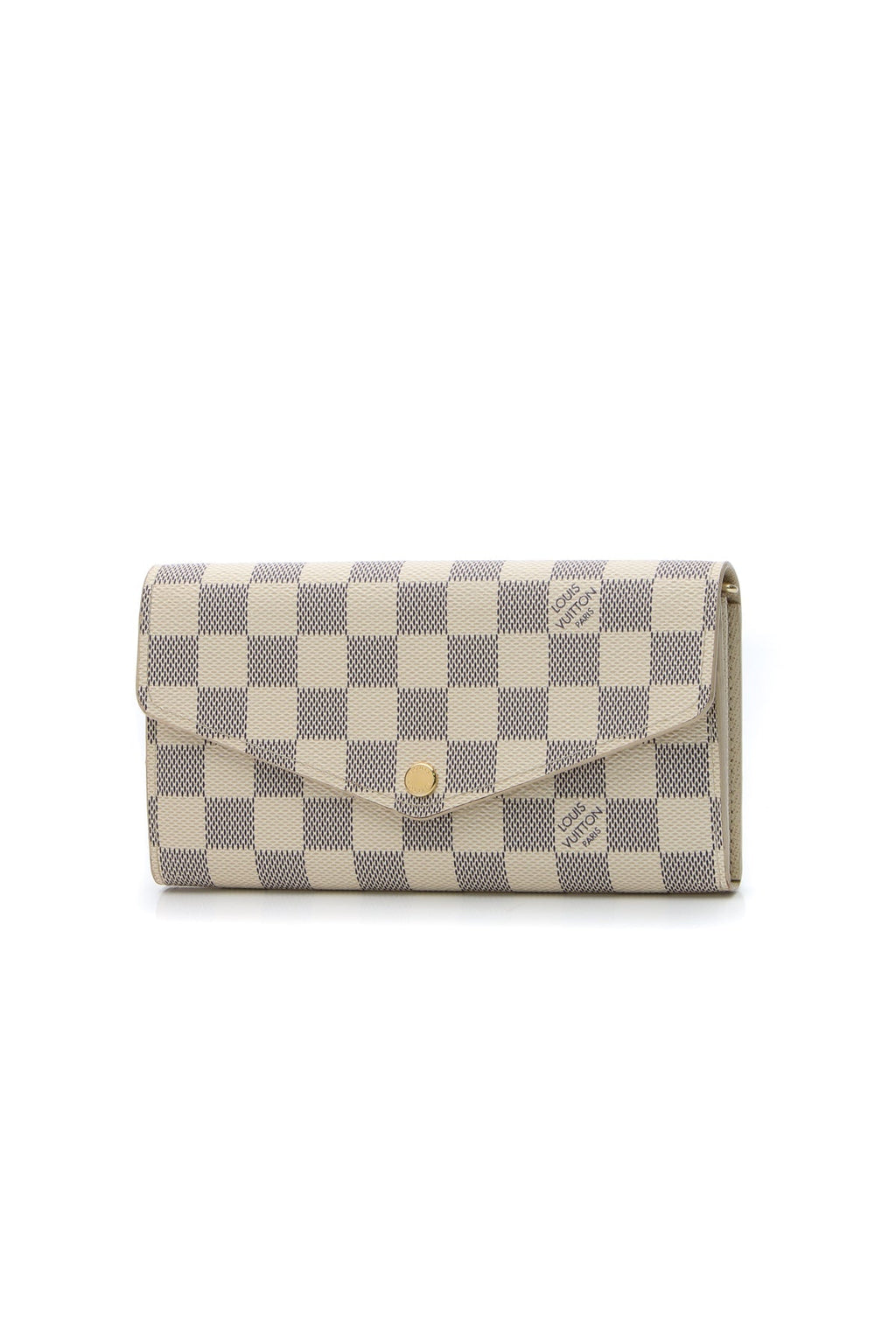 Sarah Wallet - Damier Azur