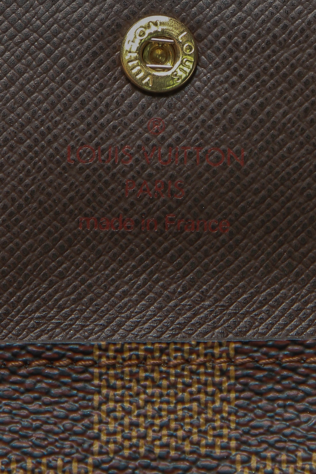Business Card Holder - Damier Ebene