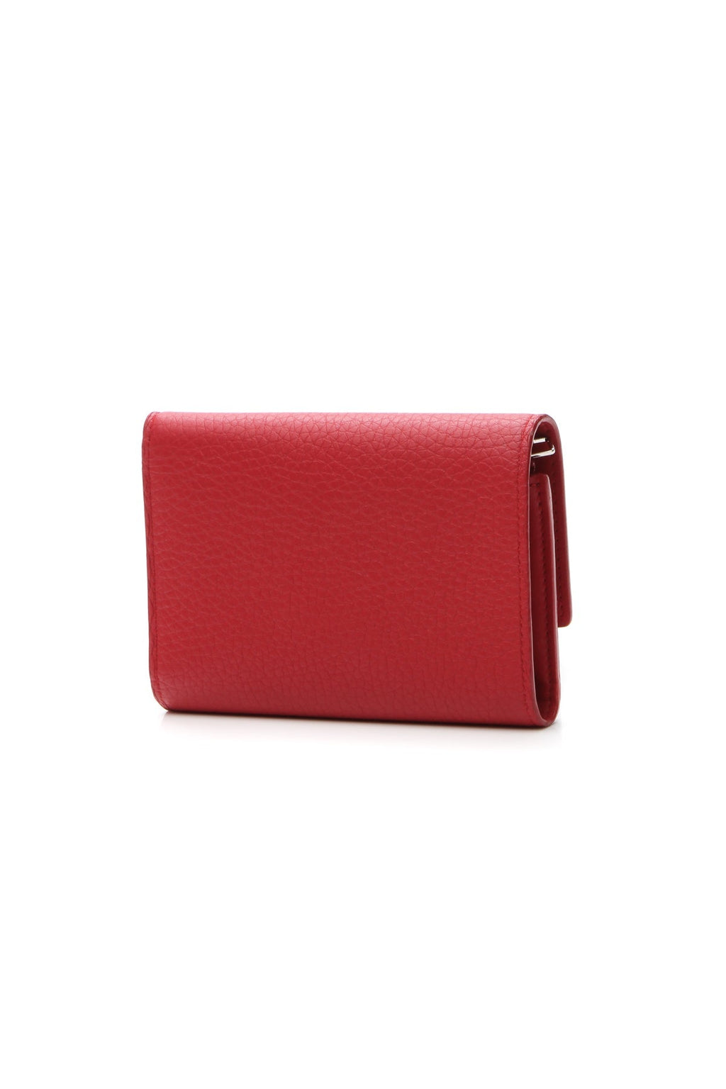 Capucines Compact Wallet - Red