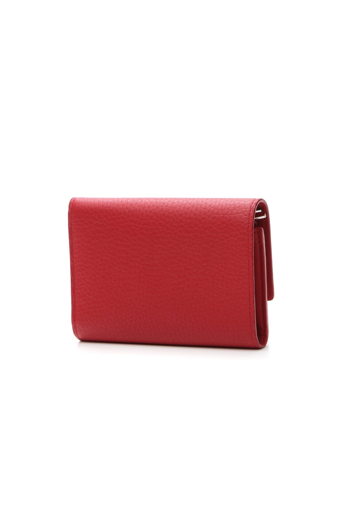 Capucines Compact Wallet - Red