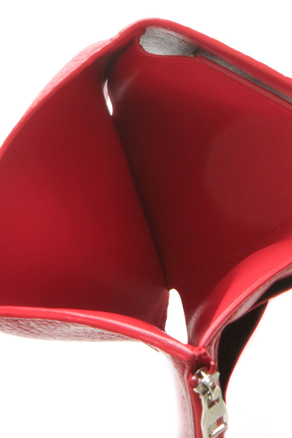 Capucines Compact Wallet - Red