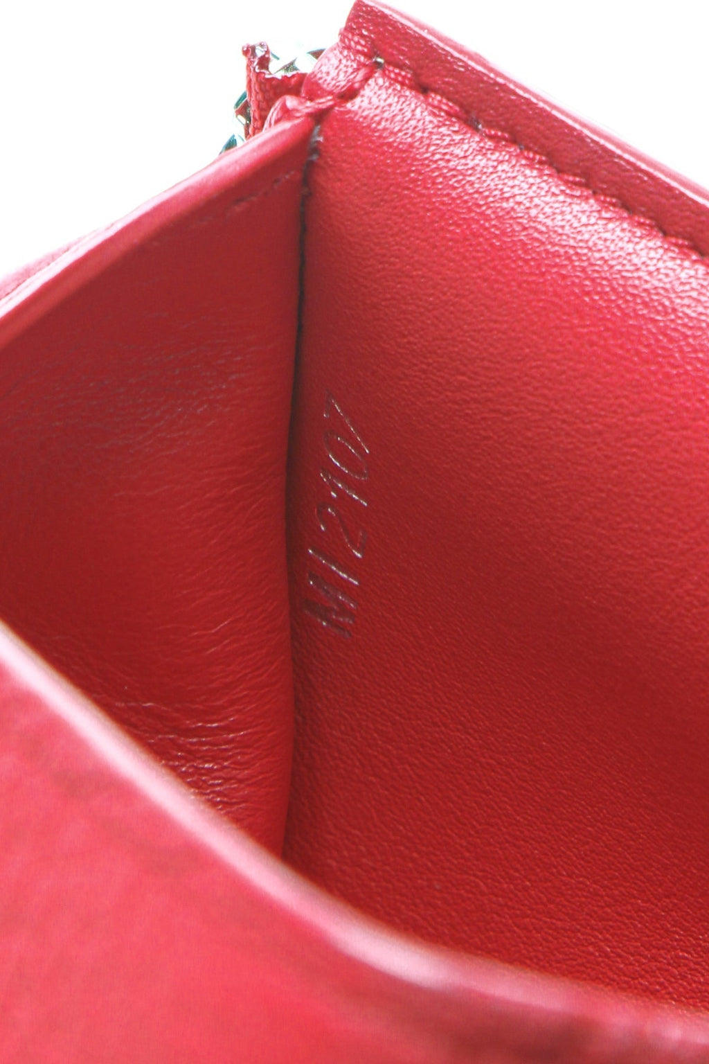 Capucines Compact Wallet - Red