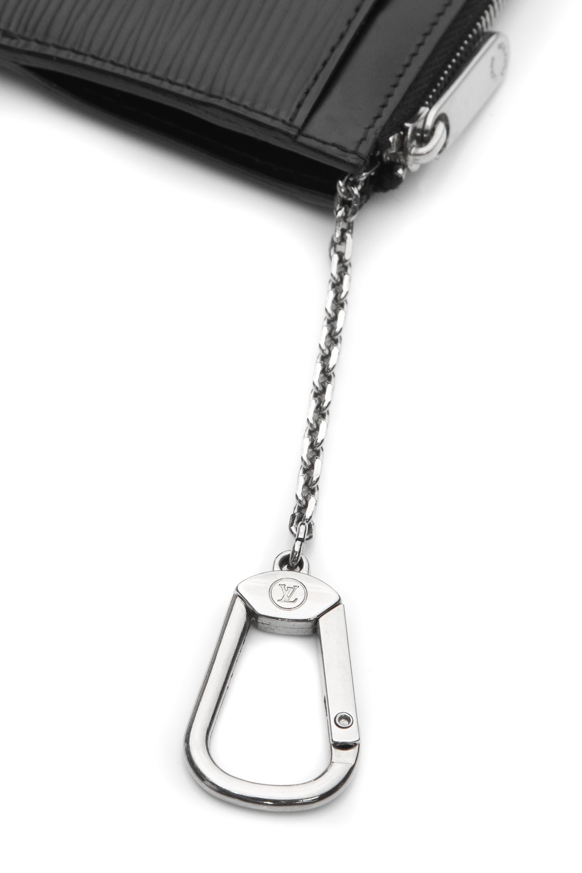 Epi Key Pouch & Change Holder - Black