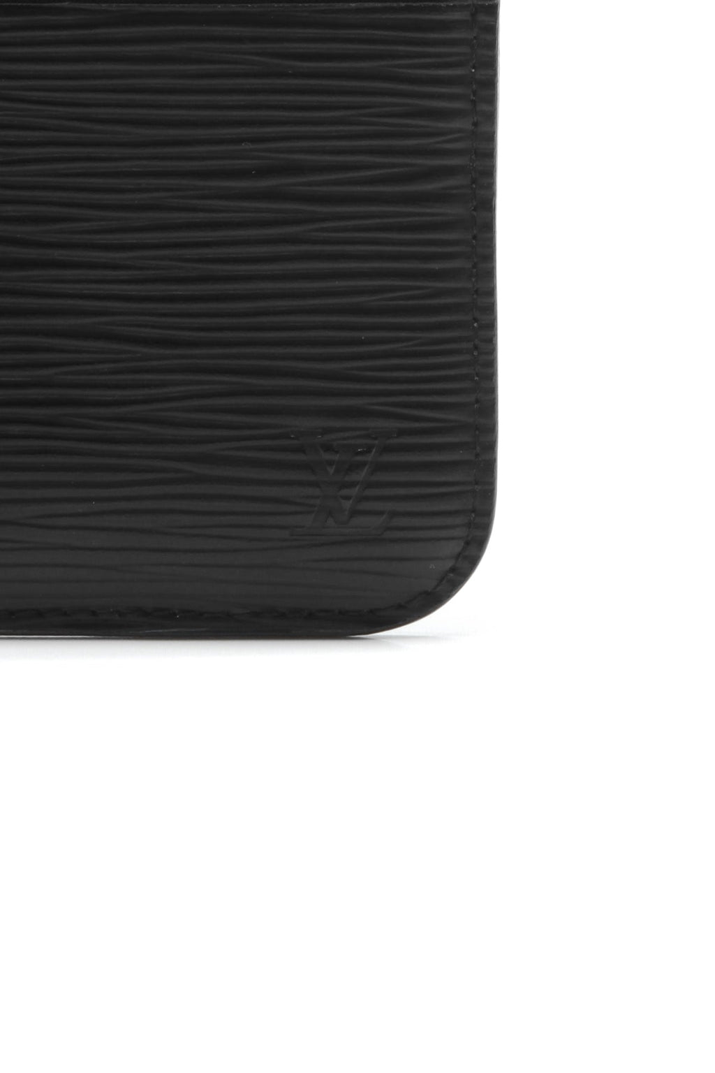 Epi Key Pouch & Change Holder - Black
