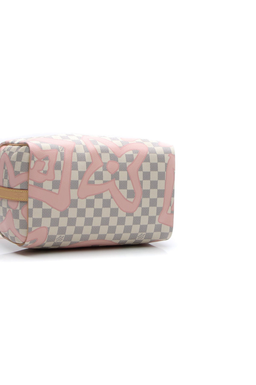 Tahitienne Speedy 30 Bandouliere Bag - Damier Azur