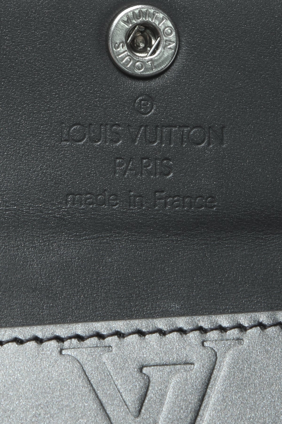 Monogram Mat Ludlow Compact Wallet - Charcoal