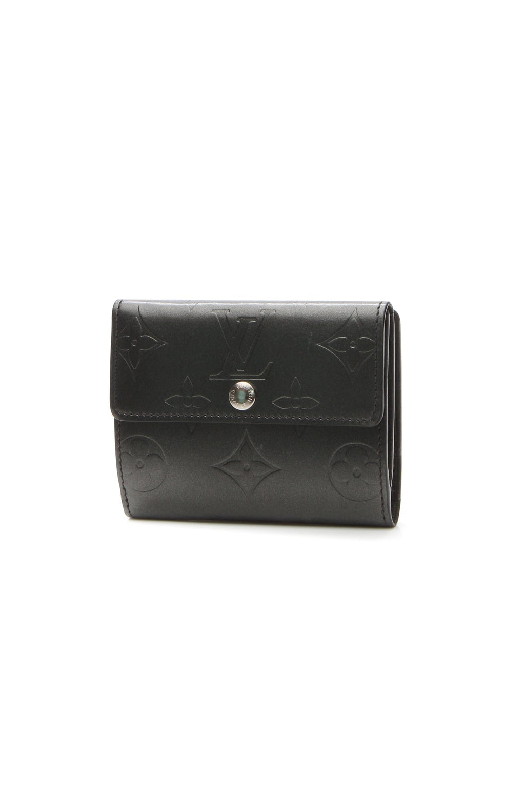 Monogram Mat Ludlow Compact Wallet - Charcoal